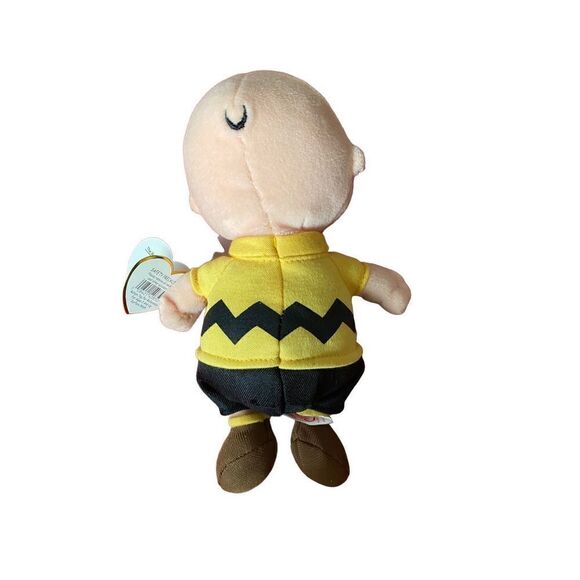 Peanuts Charlie Brown plush soft stuffed doll TY beanie baby toy - Picture 3 of 4